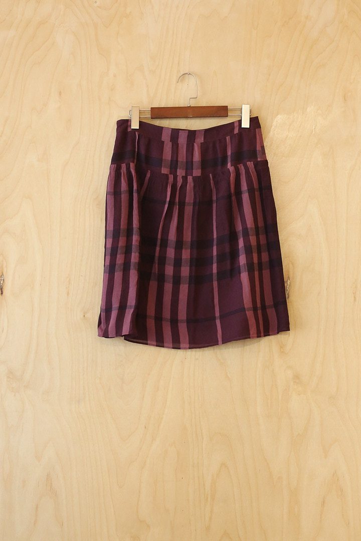 DH | Burberry Skirt (30, Purple Caro)