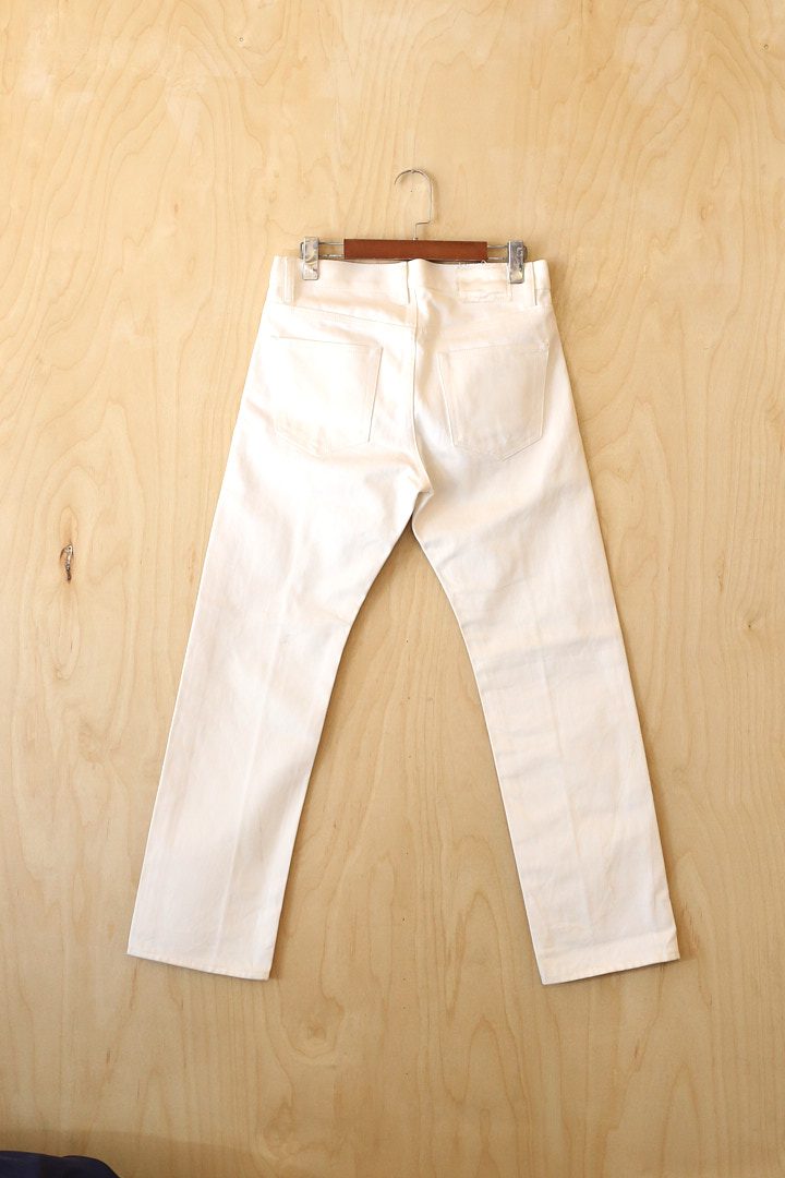 DH | Tokyo Zubon Denim Pants (30, White)