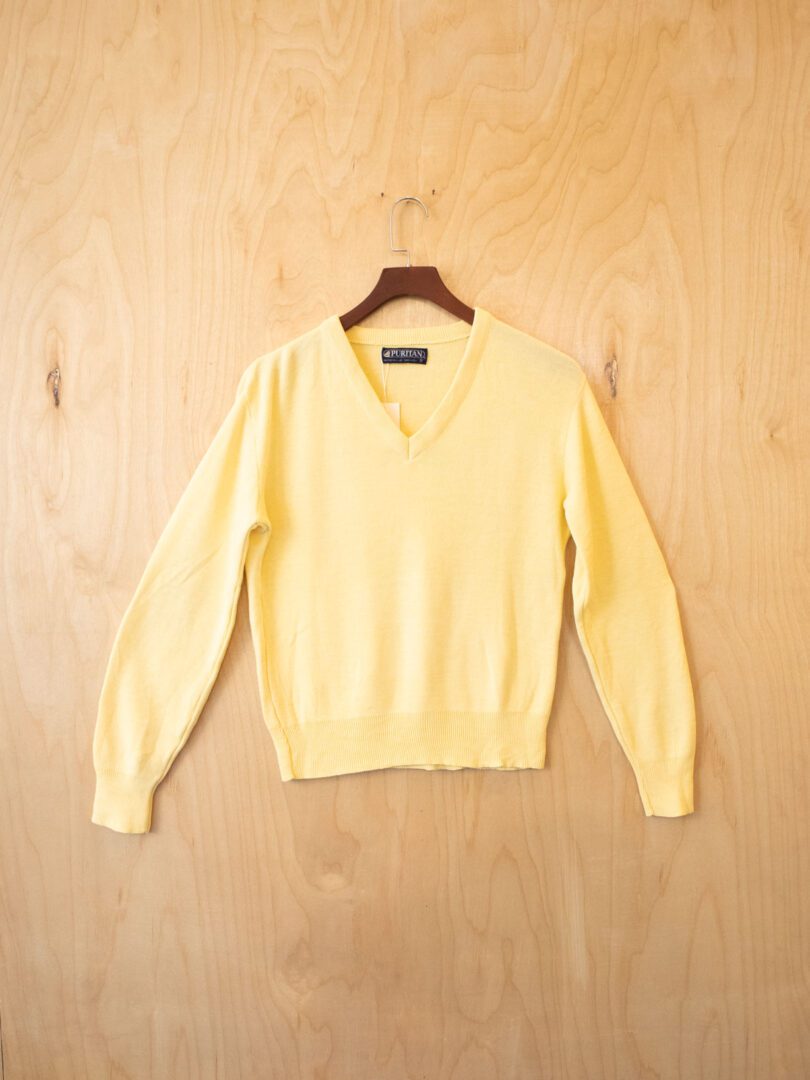 DH | Puritan Knit Sweater (Yellow, L)