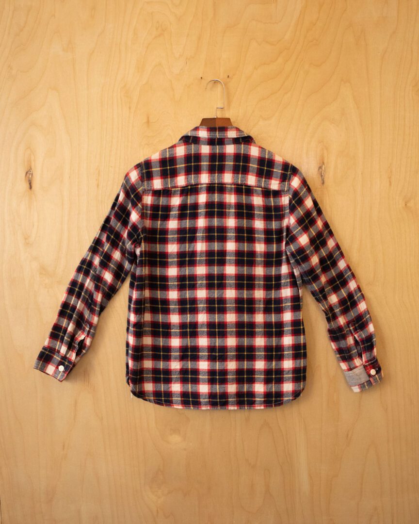 DH | Nenet Patchwork Flannel LS Shirt (Red, M)