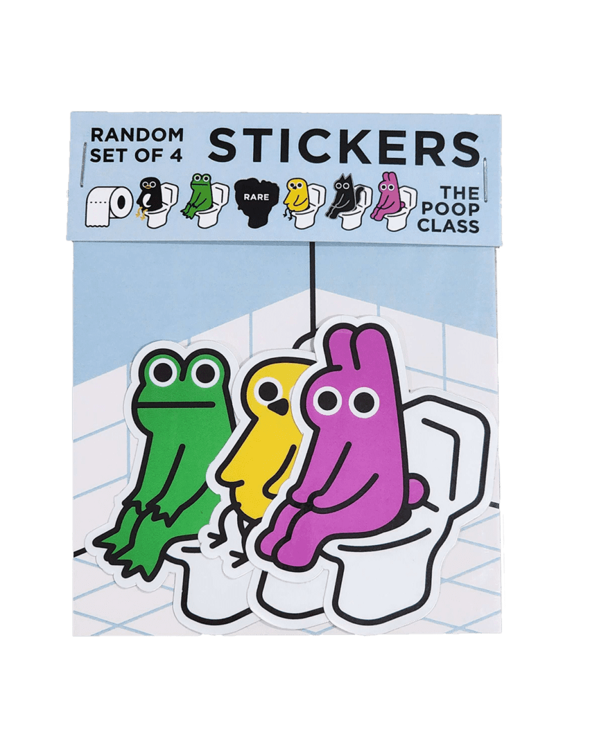 SILLY | S001 The Poop Class Sticker