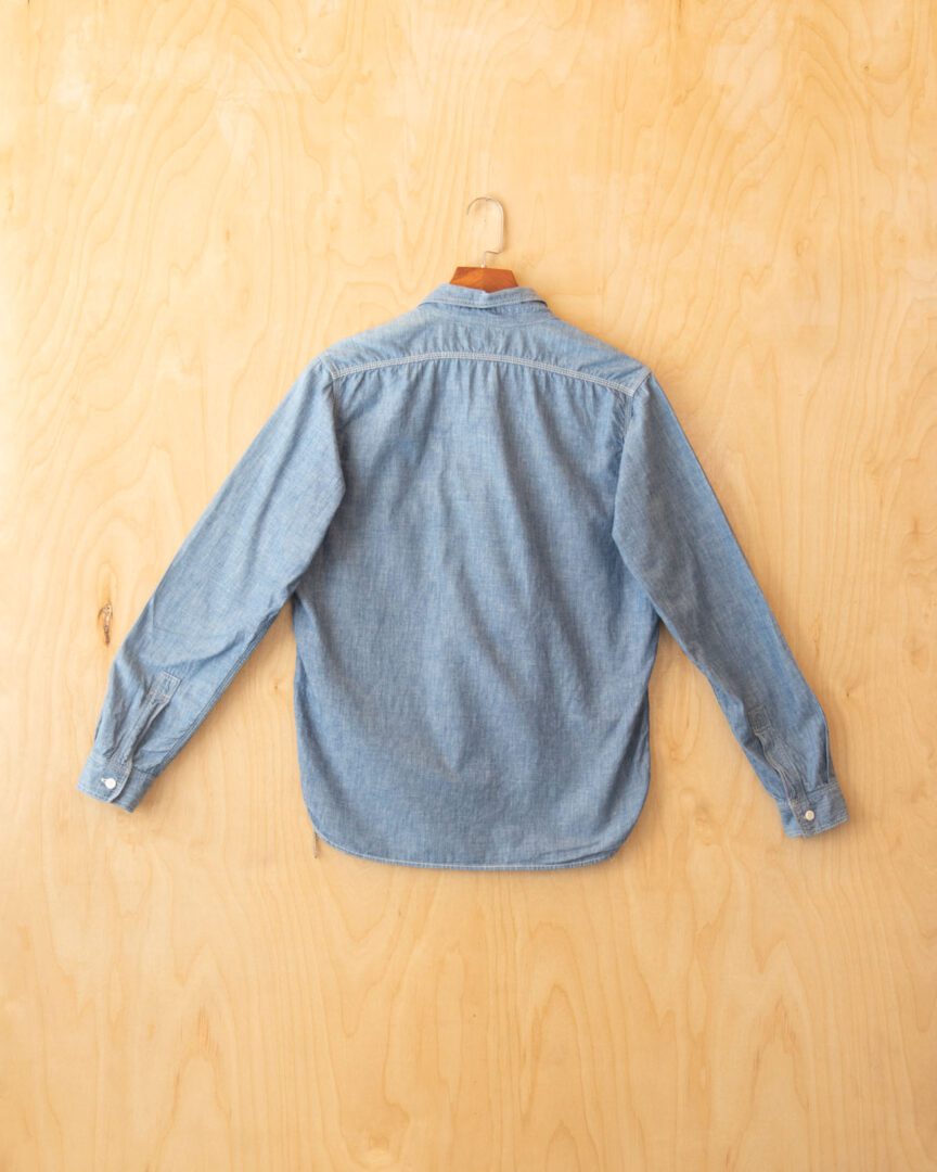 DH | Joe McCoy Chambray Shirt (M, Navy)