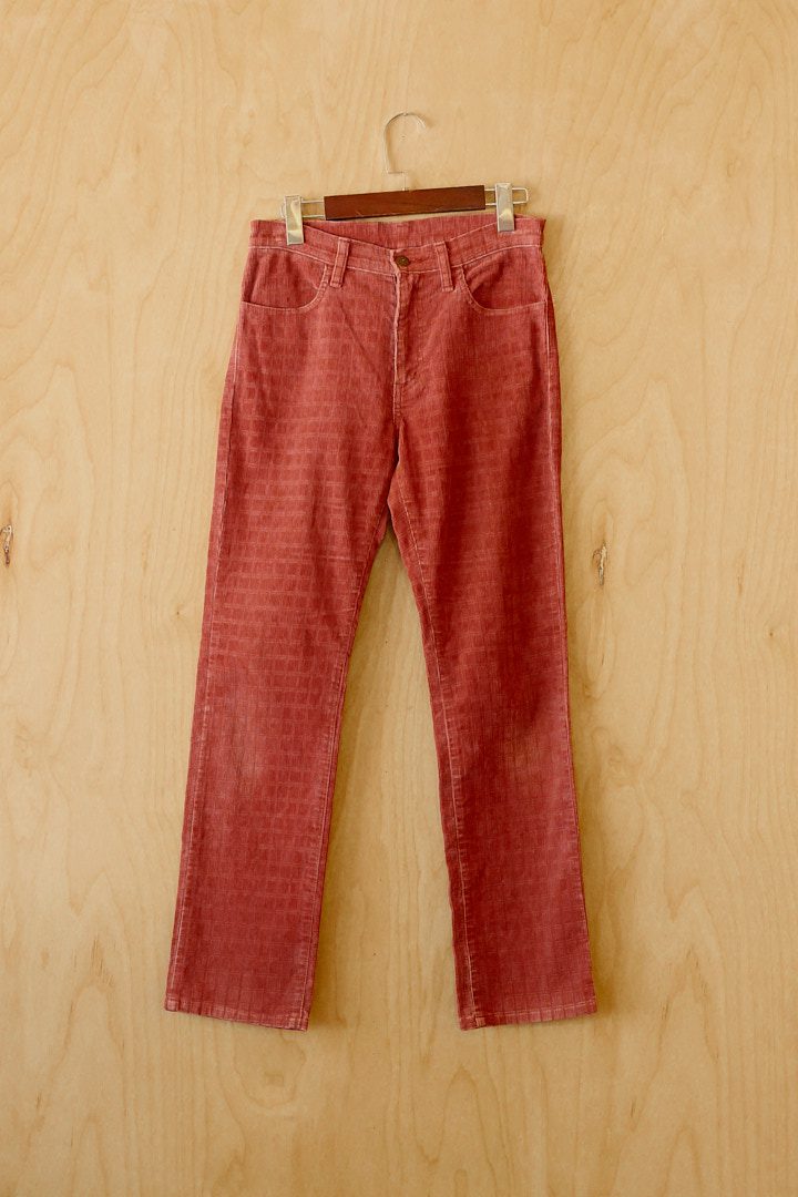 DH | Johnbull Corduroy Pants  (30, Red)