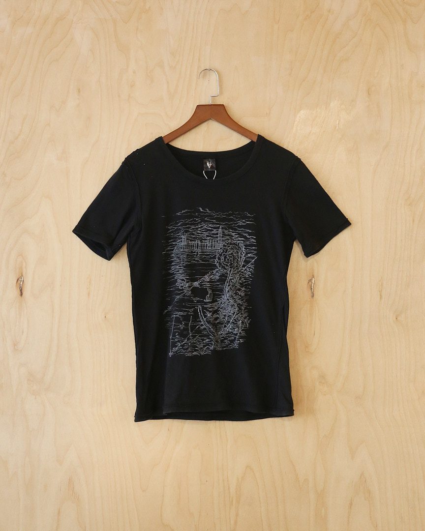 DH | Lesthan SS T-shirt  (M, Black )