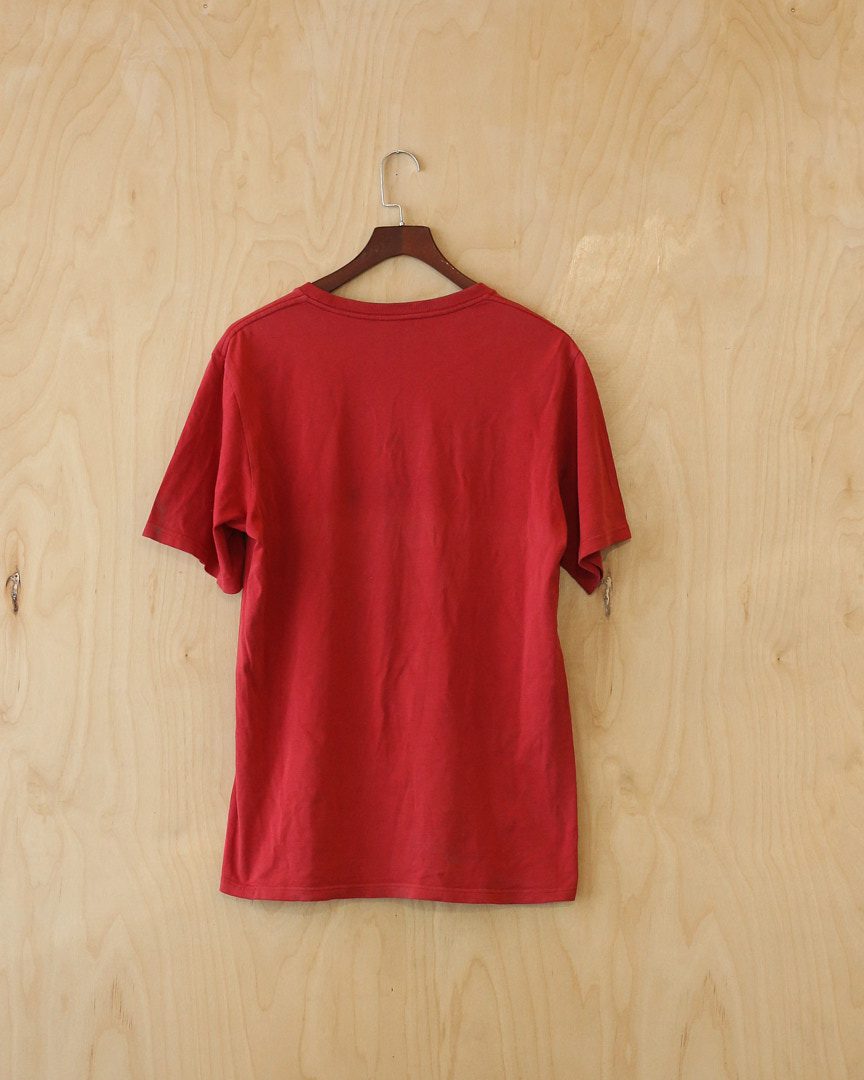 DH | Number Nine SS Rock T-shirt  (L, Red)