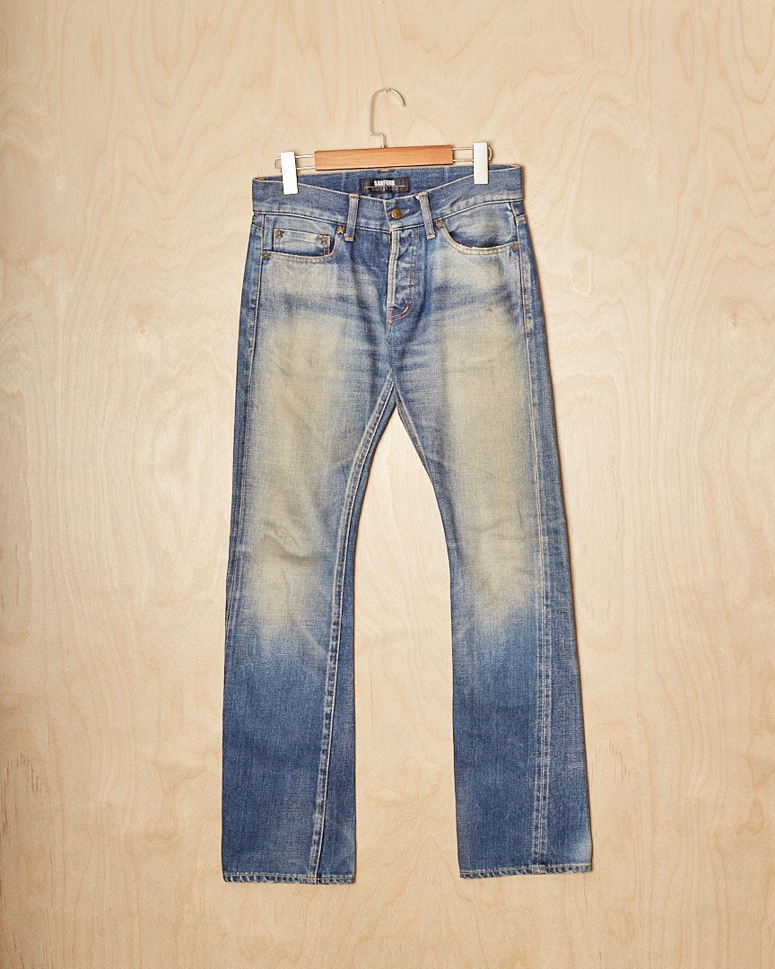 DH | Sanford Selvedge Denim Pants (30, Faded Indigo)