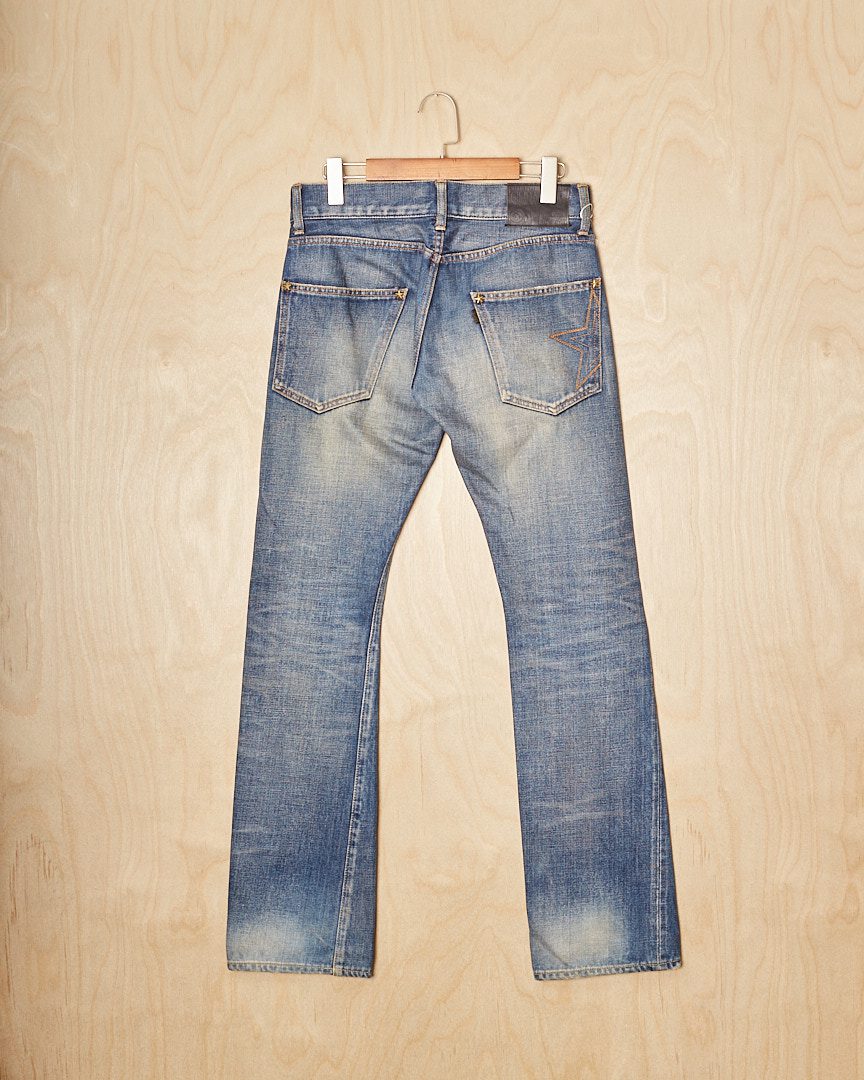 DH | Sanford Selvedge Denim Pants (30, Faded Indigo)