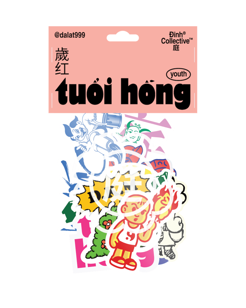 Dinh | Tuoi Hong Sticker