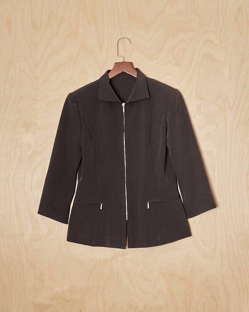 DH | Georges Rech Zip-up Jacket (S, Black)