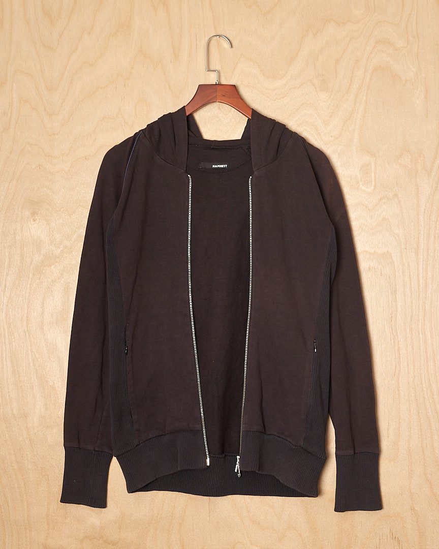 HT | Hamnett Zip-up Hoodie (S, Black)