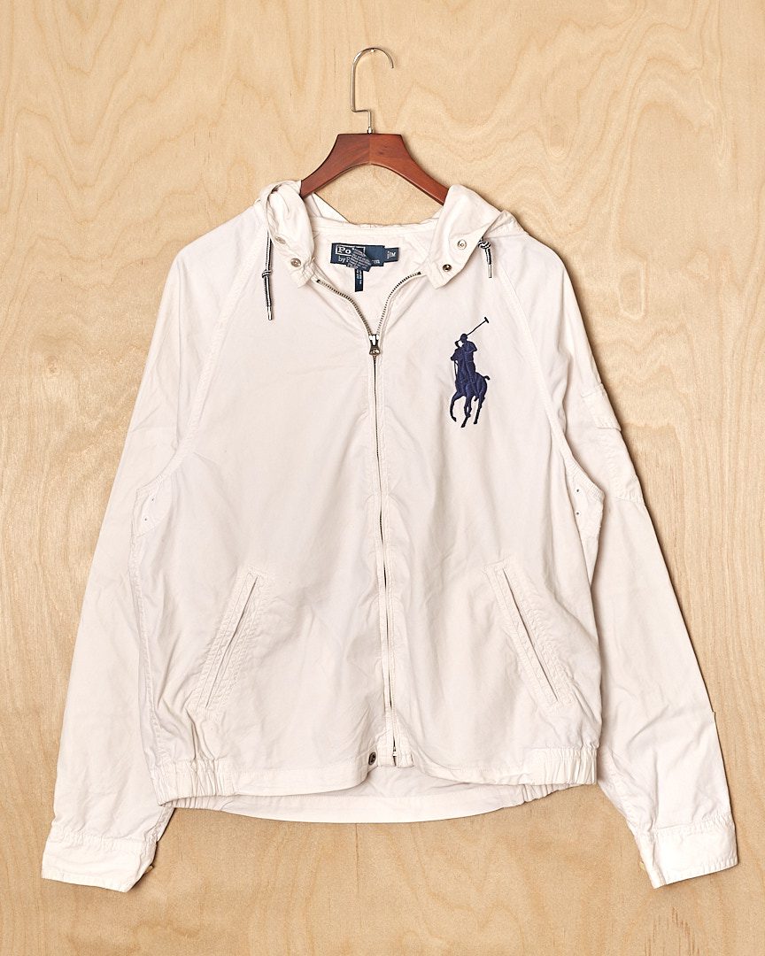 HT | Ralph Lauren Hooded Jacket (M, White)