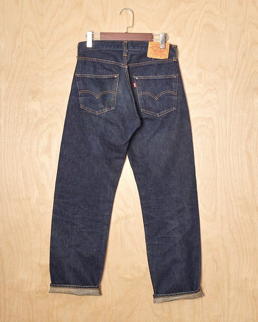 DH | Levis 501 Selvedge Denim Pants (30, Raw Indigo)