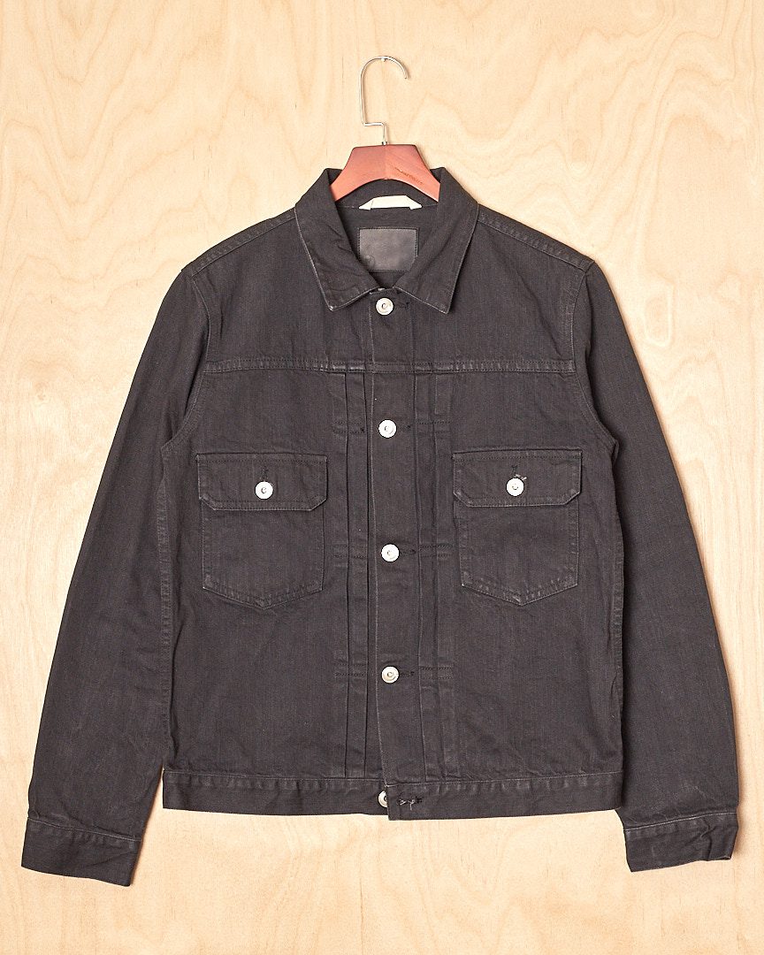 DH | Melrose Selvedge Denim Jacket  (L, Black)