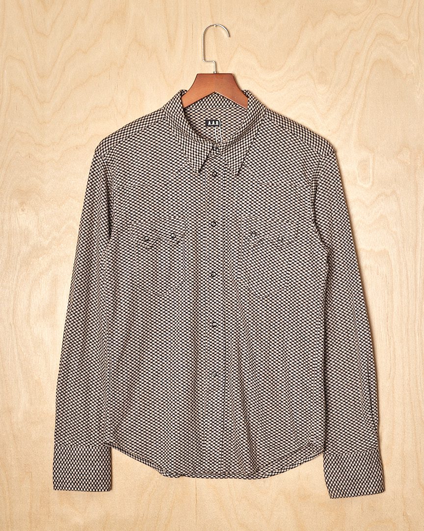 HT | A.A.R Western LS Shirt (M, Pattern)