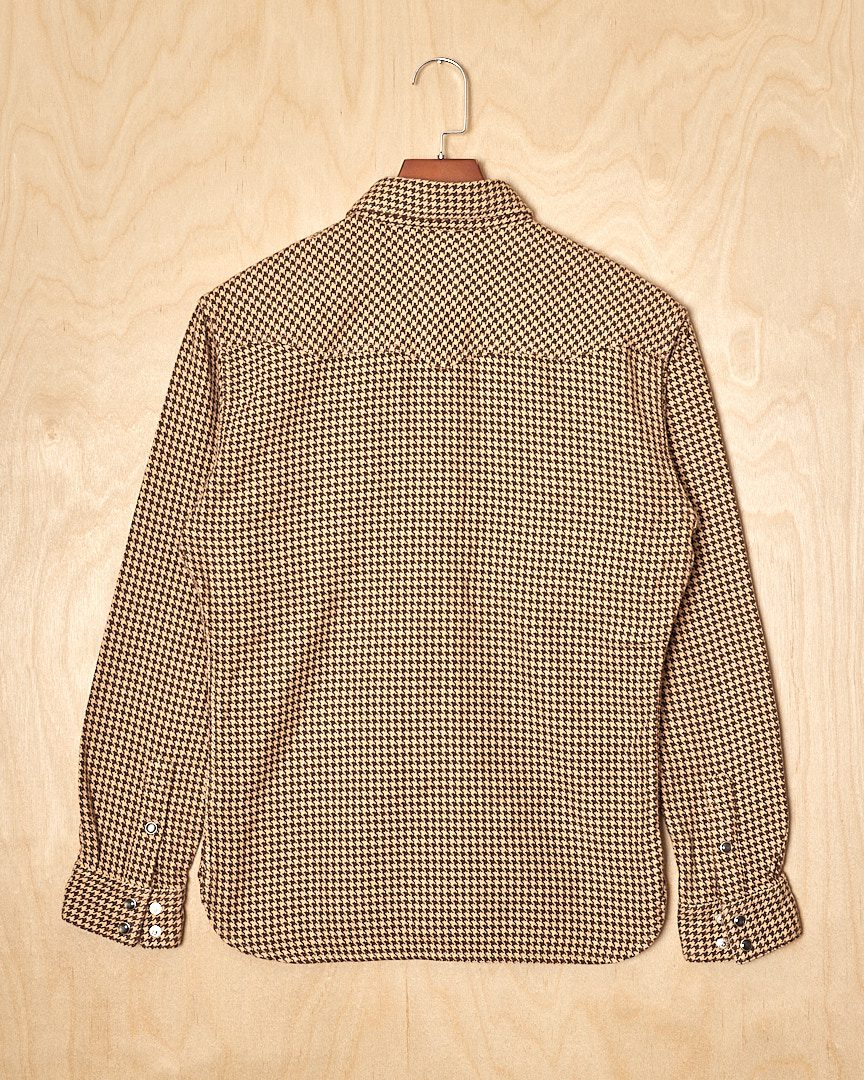 HT | Flathead LS Shirt (M, Houndtooth)