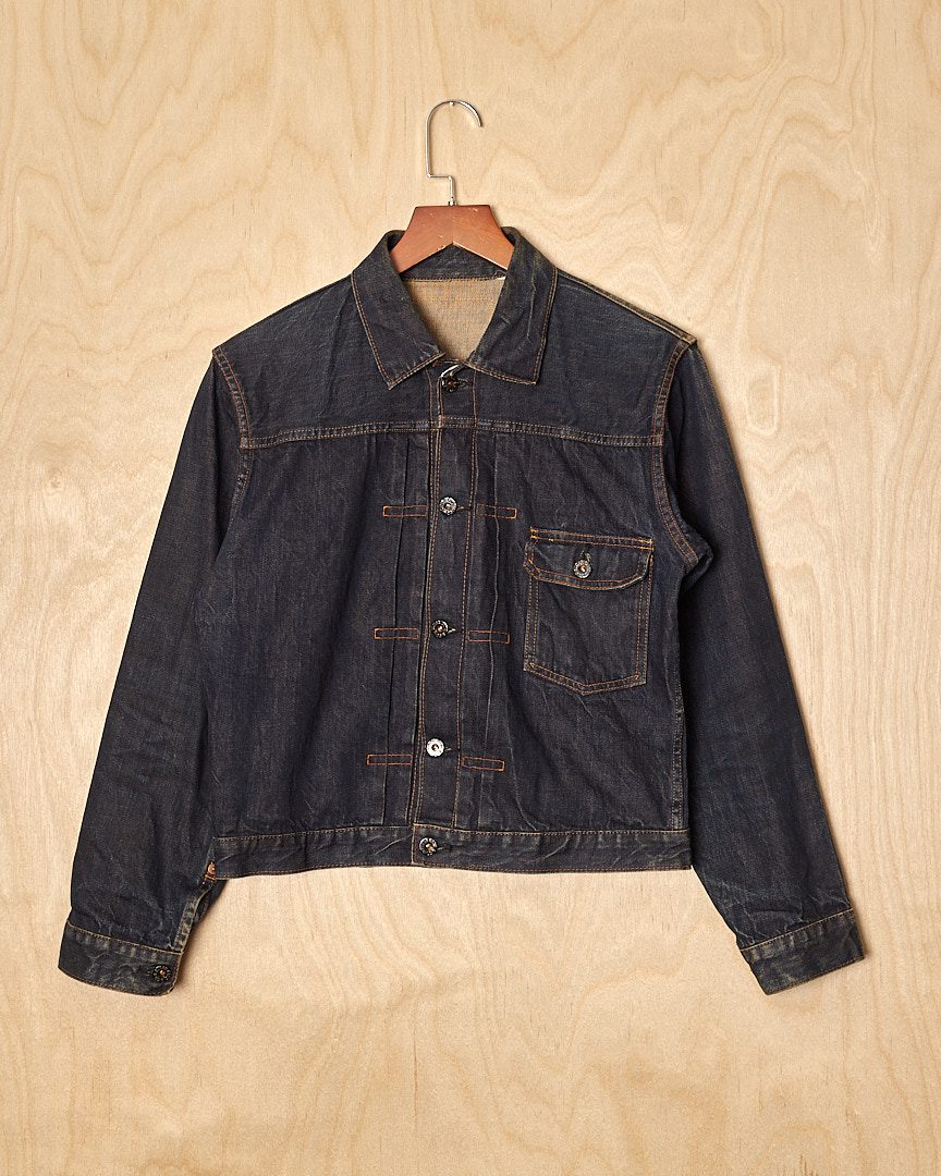 Kim | Sugarcane Type 1 Denim Jacket  (M, Indigo )