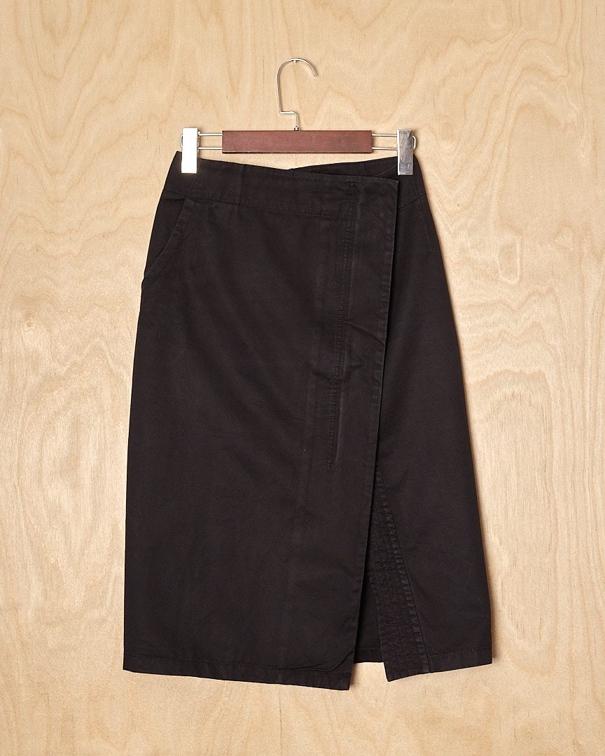 DH | Uniqlo X Jil Sander Long Skirt  (27, Black)