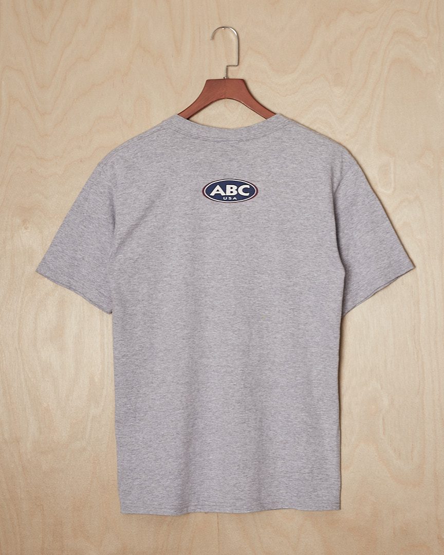 ABC USA T-shirt (L, Gray)