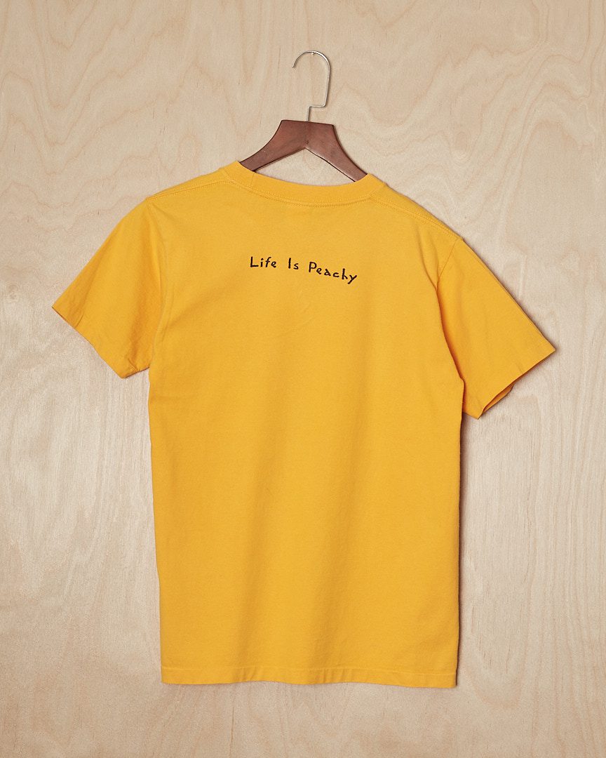 Wall Of Fame SS T-shirt  (S, Yellow )