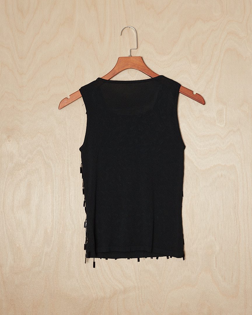 THUC | Sleeveless Top (S, Black)