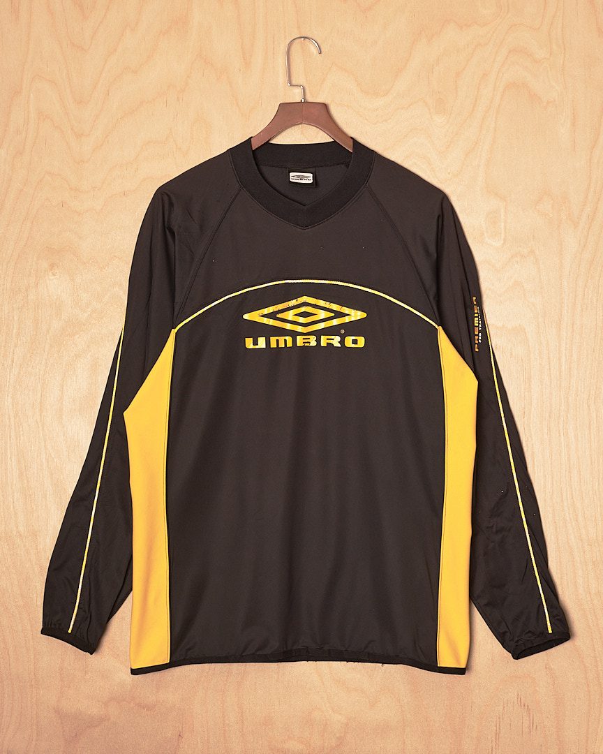 DH | Umbro LS Sport (L, Black / Yellow)