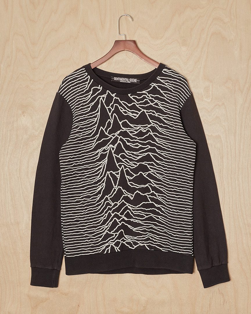 13 | Sentimental Scene Joy Division Sweater (M, Black)