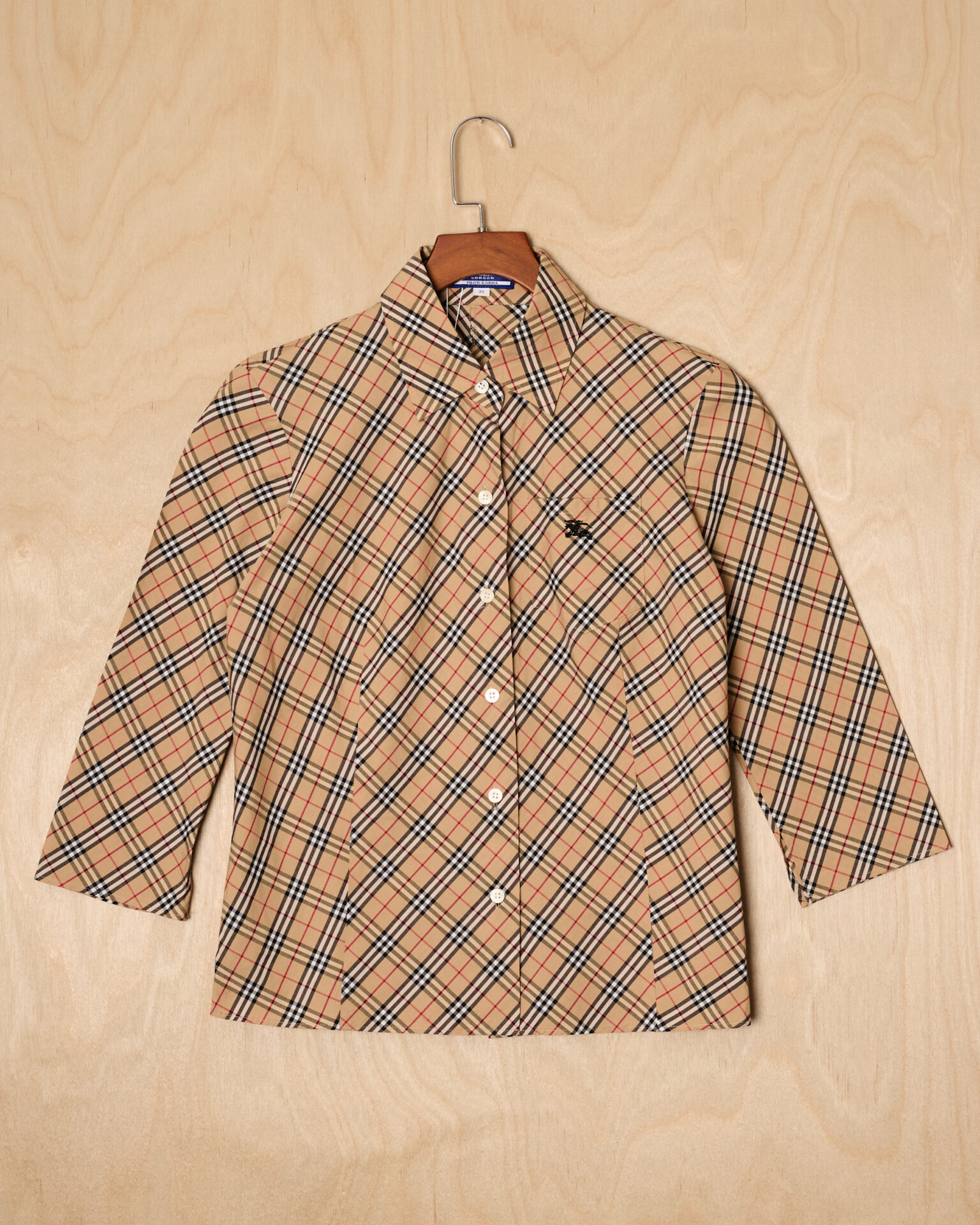 LHT | Burberry Woman LS Shirt (S, Pattern)