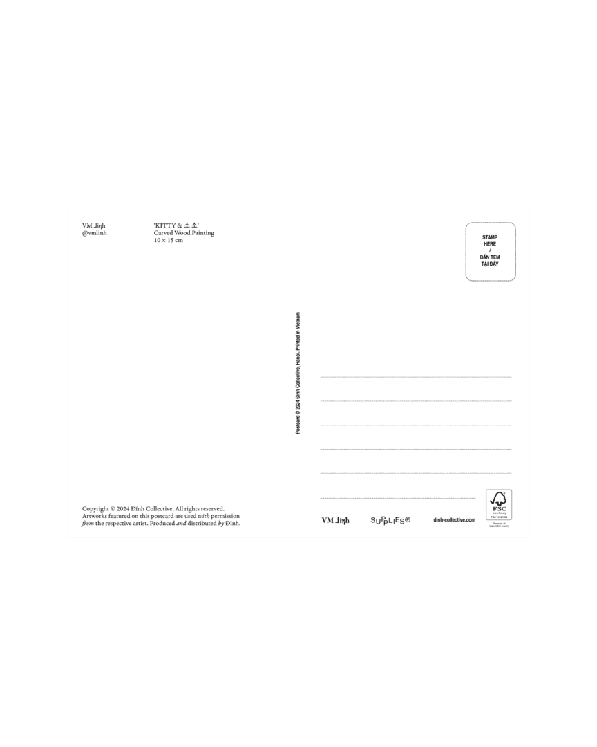 Dinh Collective | Postcard By VMLINH - KITTY &amp; 소 소 (OS, N/A)