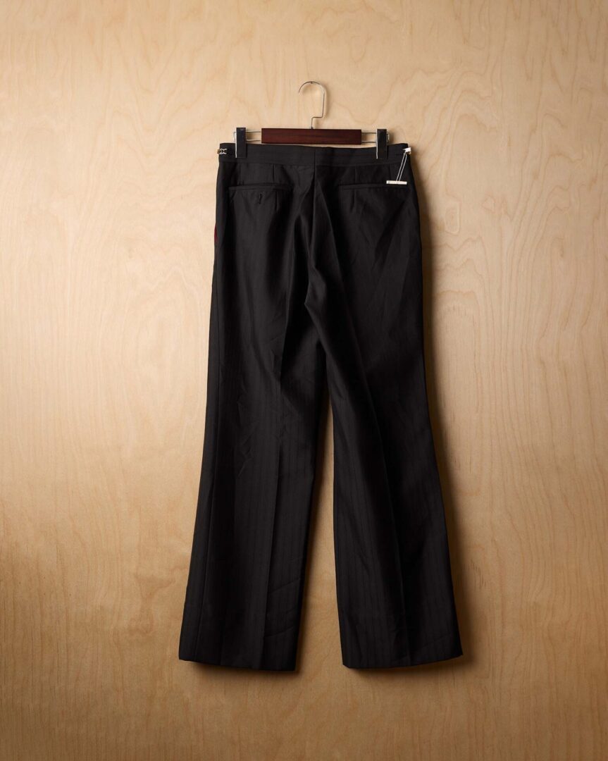 DH | Vintage Japanese Pinstripe Trousers (28, Black)