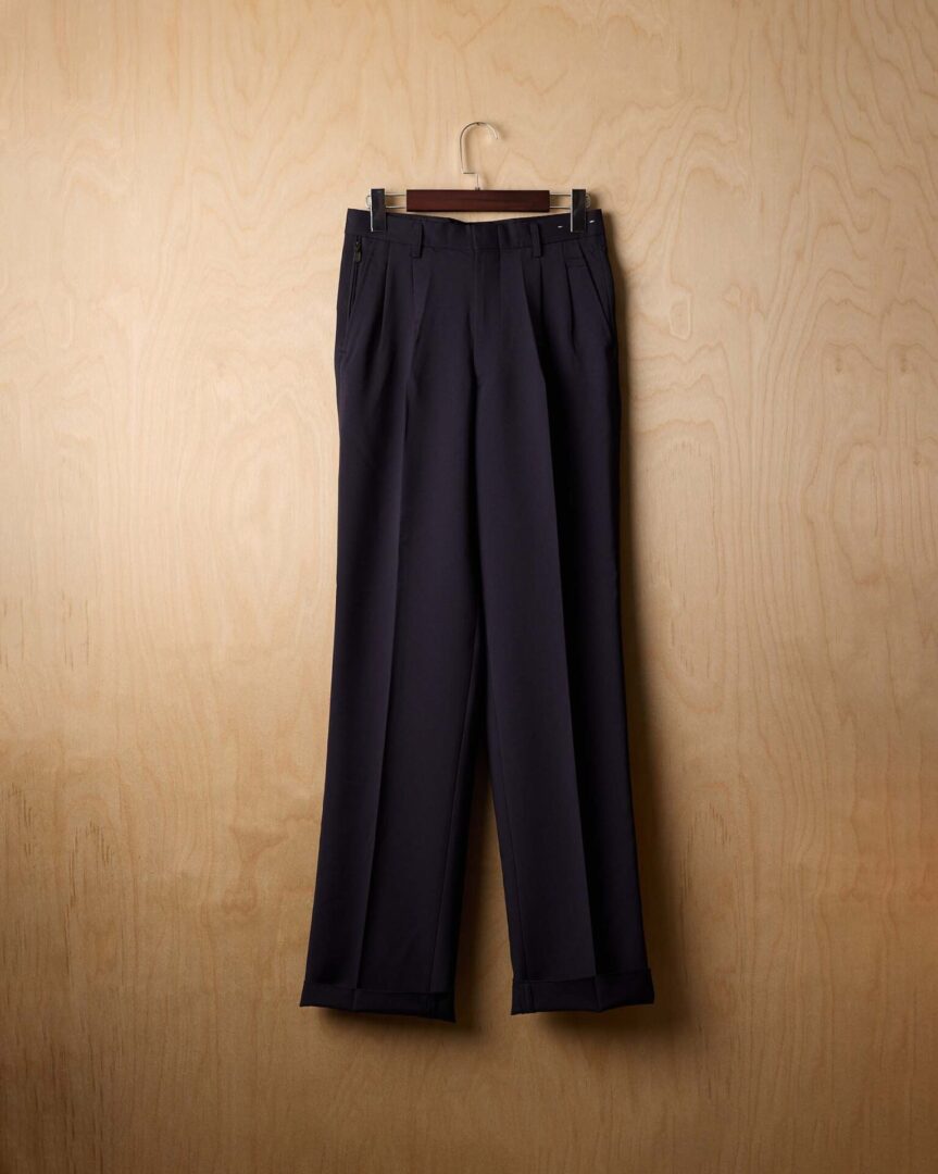 DH | Vintage Pleated Trousers (27, Navy)