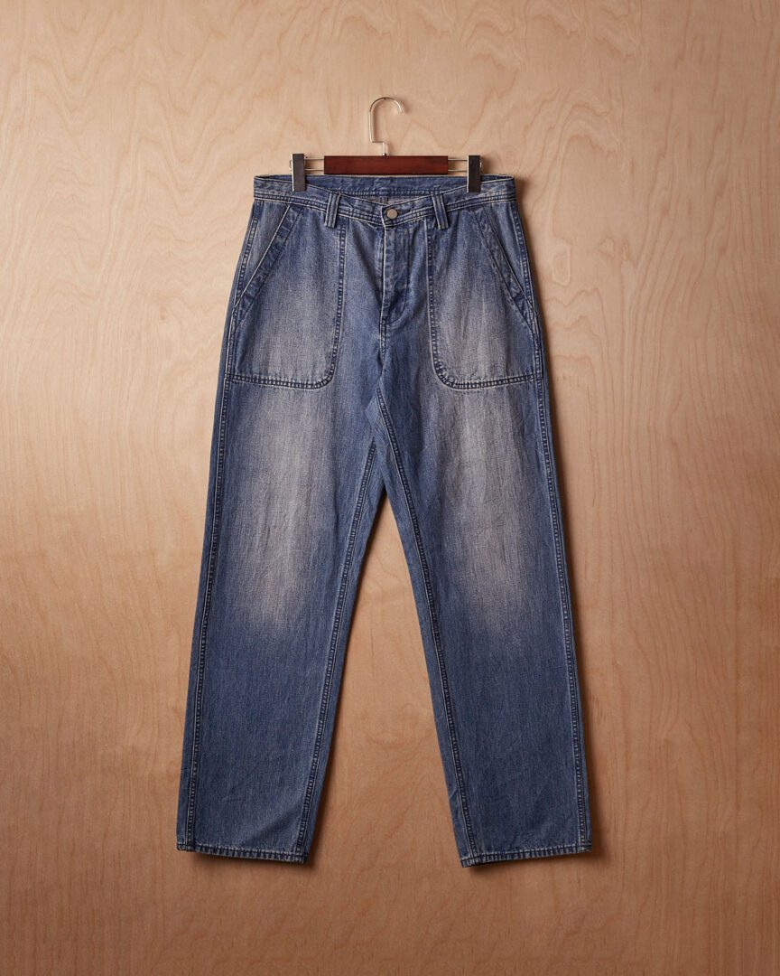 DH | Jwanderson Fatigue Denim Pants  (34, Blue)