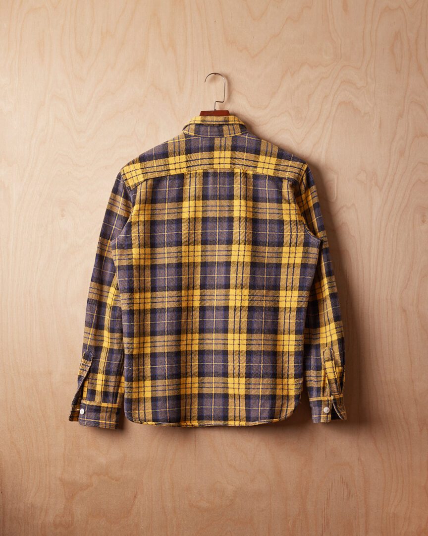 DH | Levis Flannel (M, Yellow/Navy)