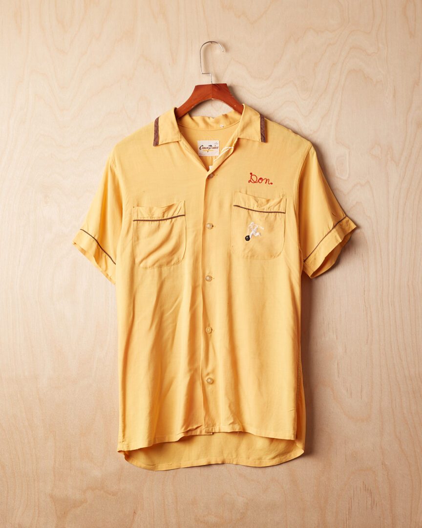 DH | Crown Prince Bowling Shirt (S-M, Yellow)