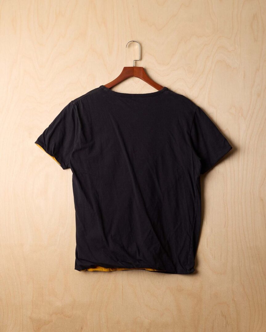 TGWU Reversible SS T-shirt  (M, Black/Yellow)