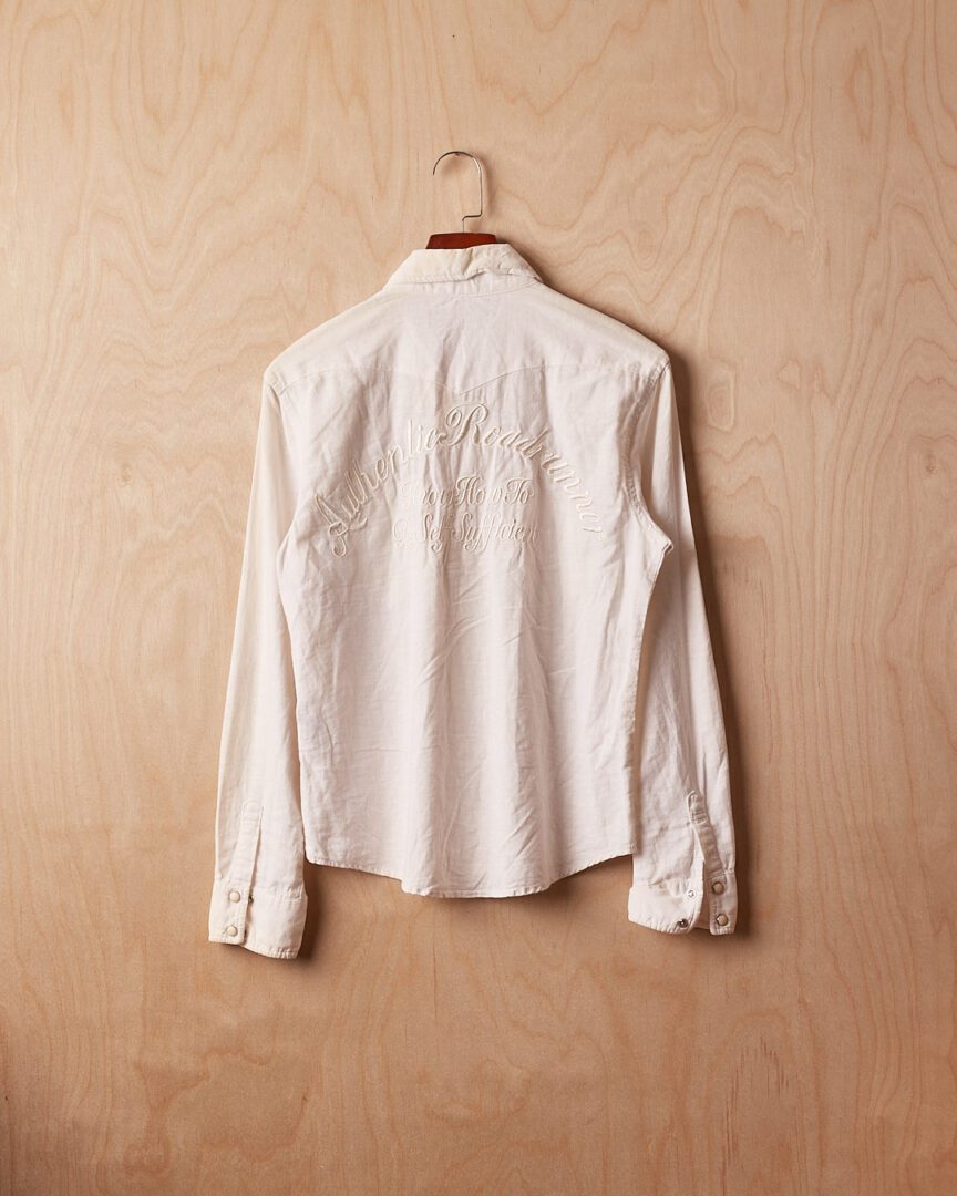 DH | Jackrose Linen LS Shirt (L, Cream)