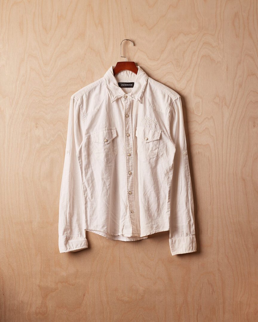 DH | Jackrose Linen LS Shirt (L, Cream)