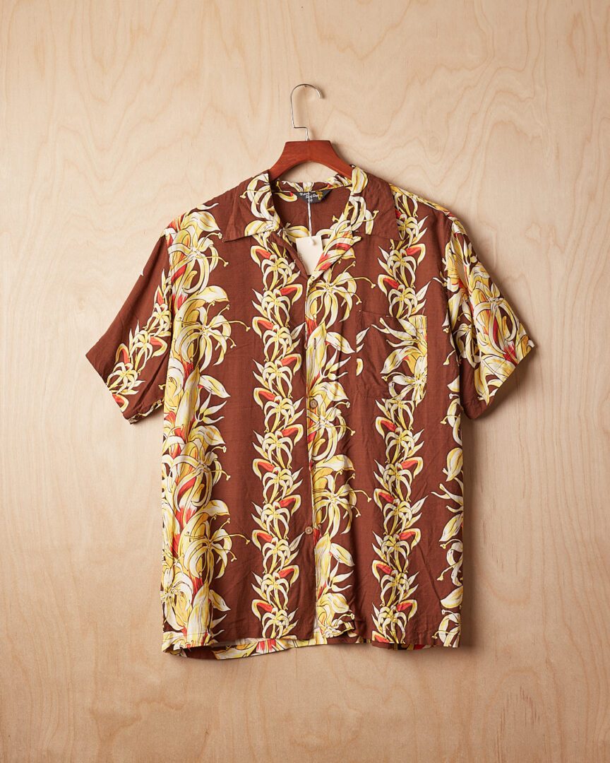 DH | Nepuca Hawaii Shirt (M, Brown )