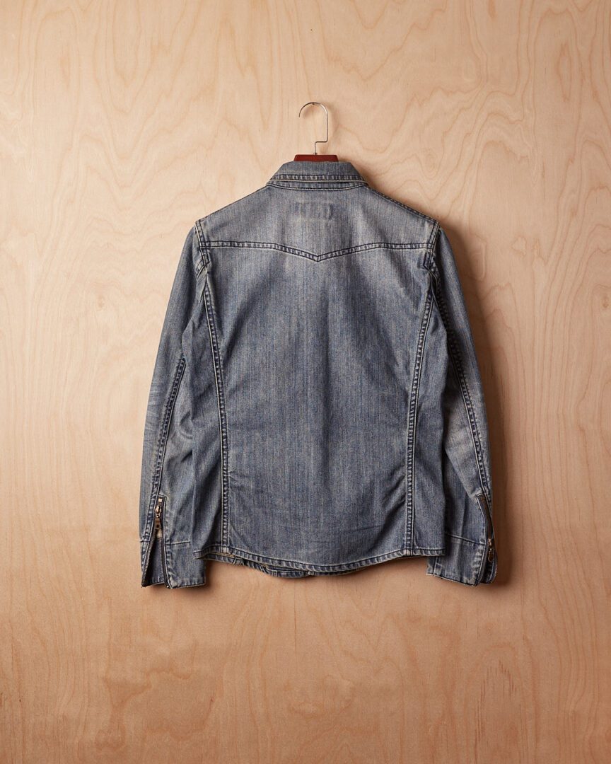 DH | Tornado Mart Heavy Denim LS Shirt (M, Blue)