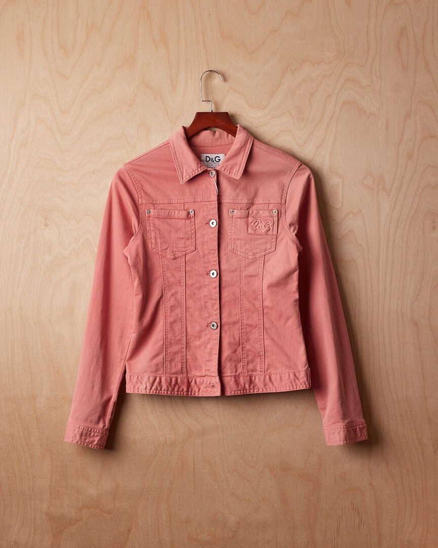 DH | Dolce & Gabbana Denim Jacket (S, Pink)