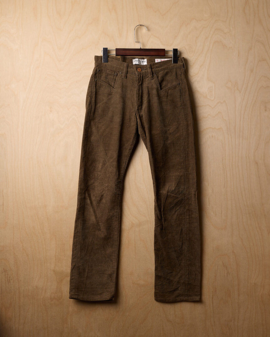 Americana Corduroy Pants (29, Olive)