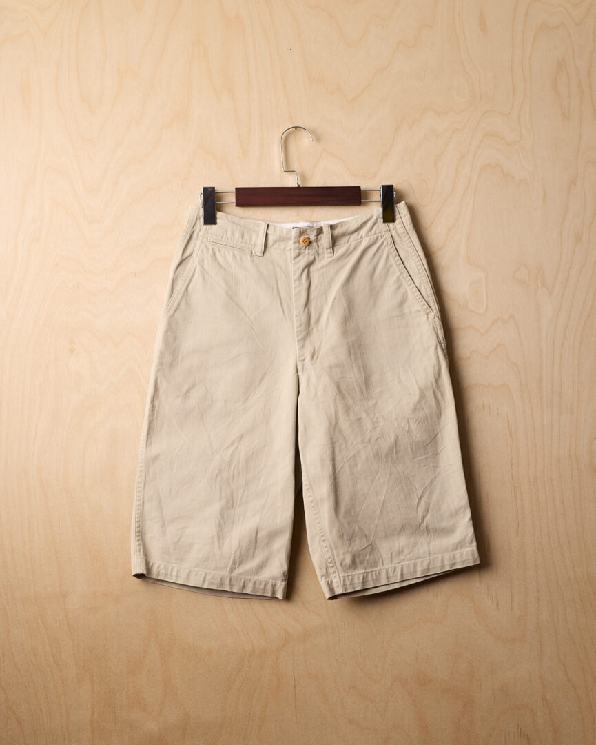 45RPM Khaki Shorts  (28, Beige)