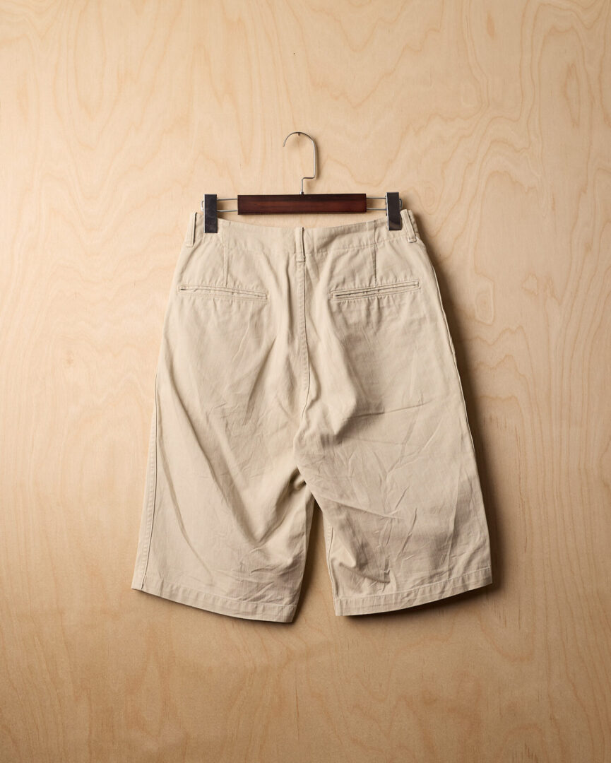 45RPM Khaki Shorts  (28, Beige)